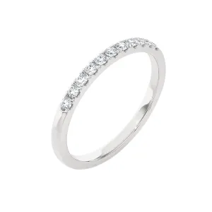 1/4 ctw Round Lab Grown Diamond Anniversary Ring