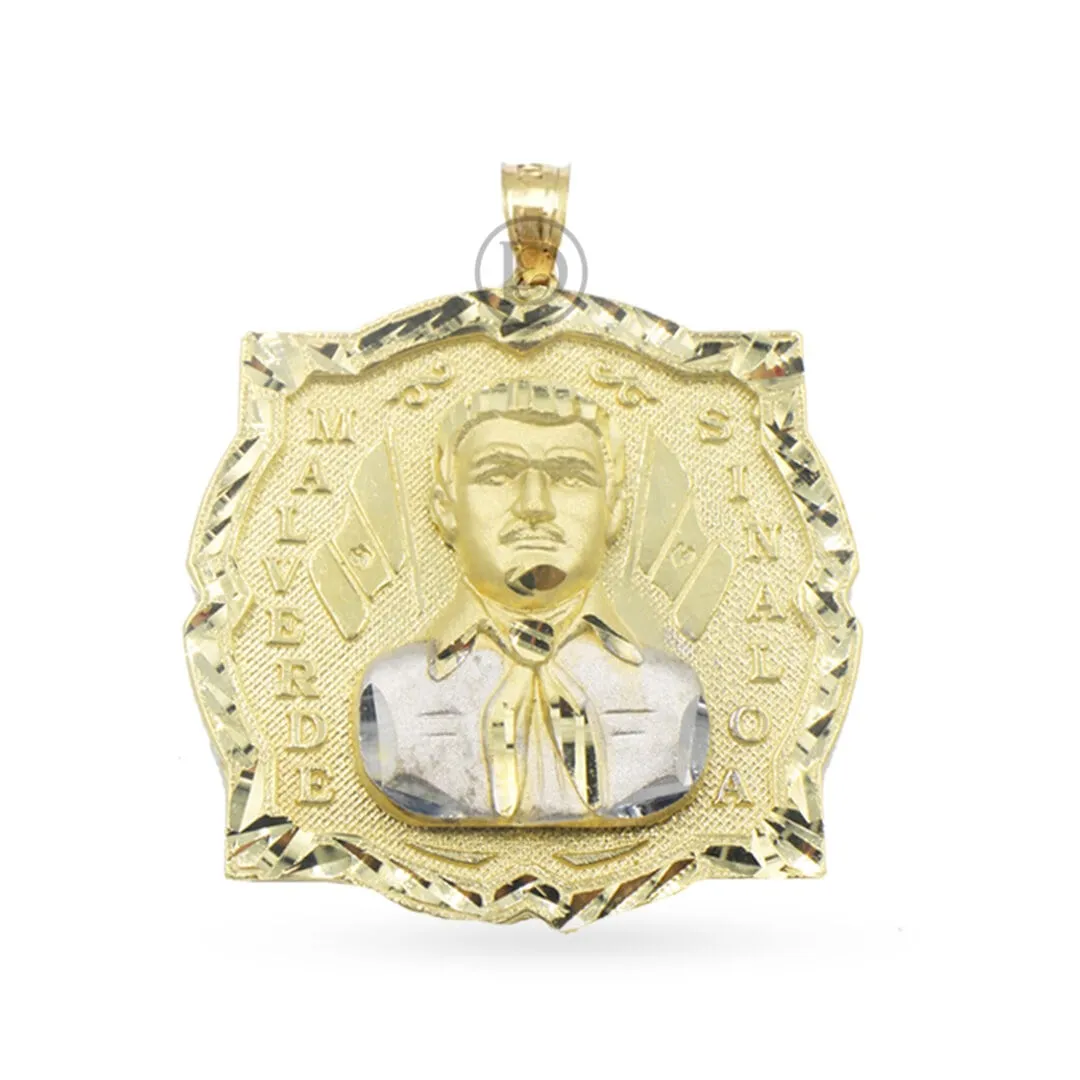 14K YELLOW GOLD MALVERDE PENDANT