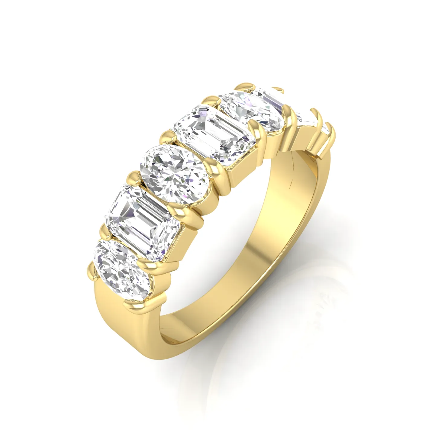 2 7/8 ctw Multi-Shape Lab Grown Diamond Fashion Ring