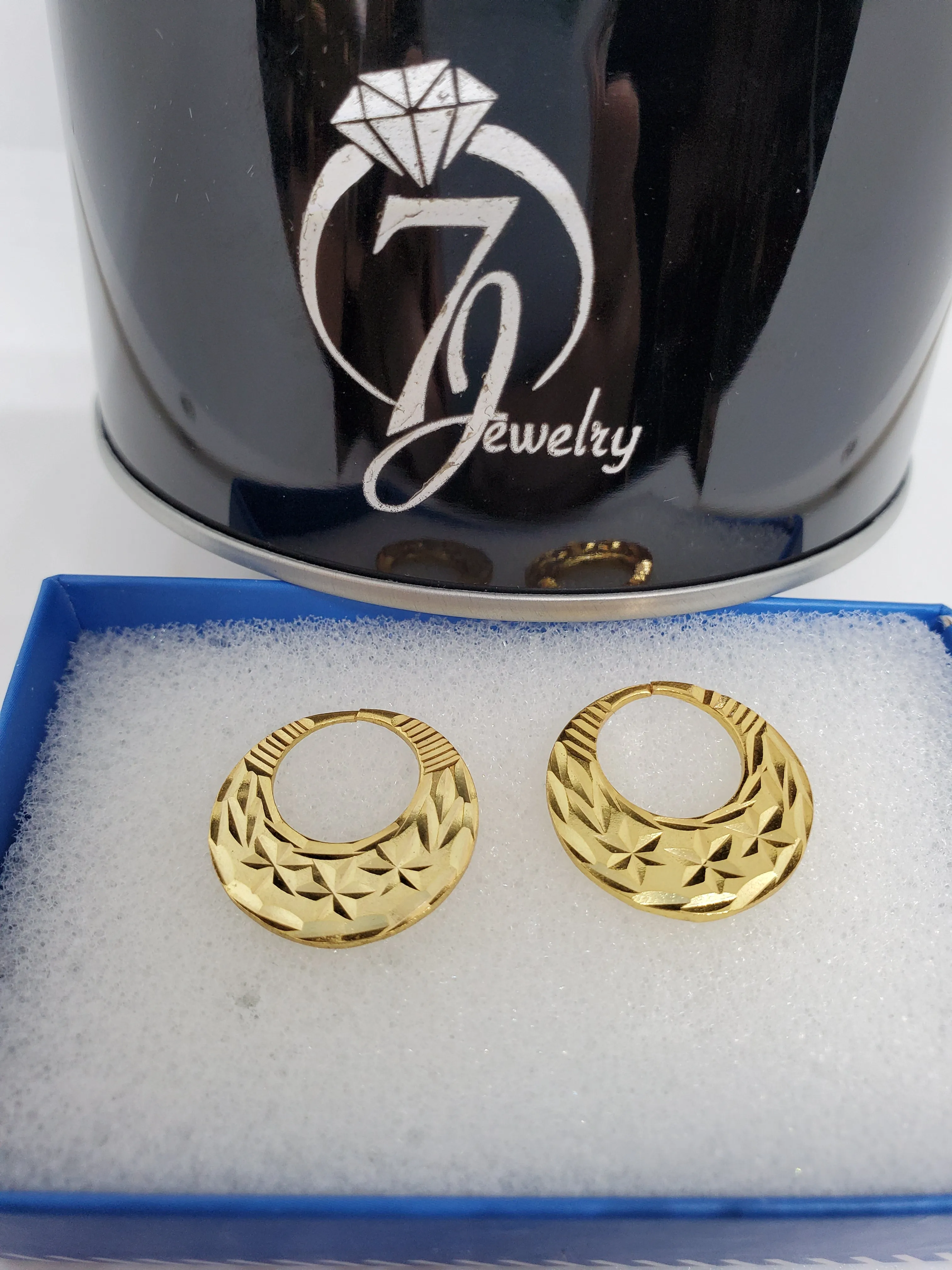 24k Gold Filled Classic Nattiyan Earrings