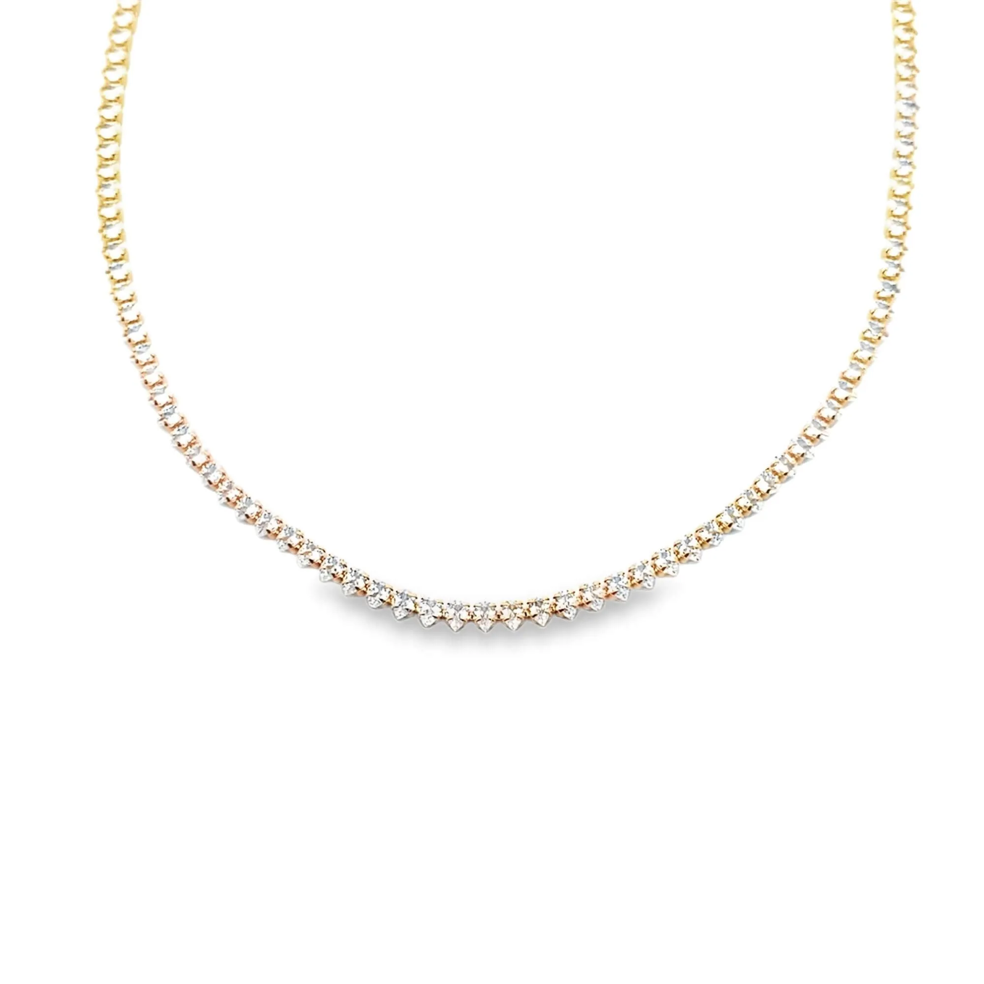 3mm Teardrop CZ Tennis Choker (H273/I229B)