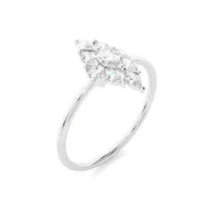 5/8 ctw Marquise Lab Grown Diamond Ring