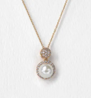 Brea Pearl Pendant Necklace