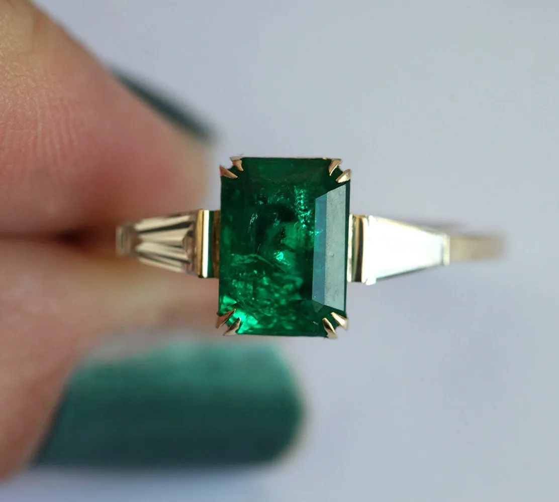 Cleo Emerald Ring Set