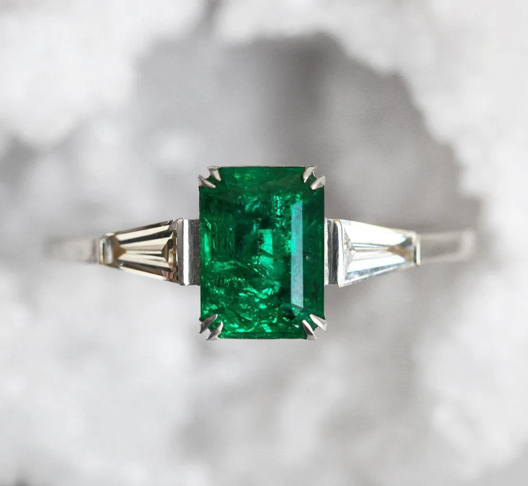 Cleo Emerald Ring Set