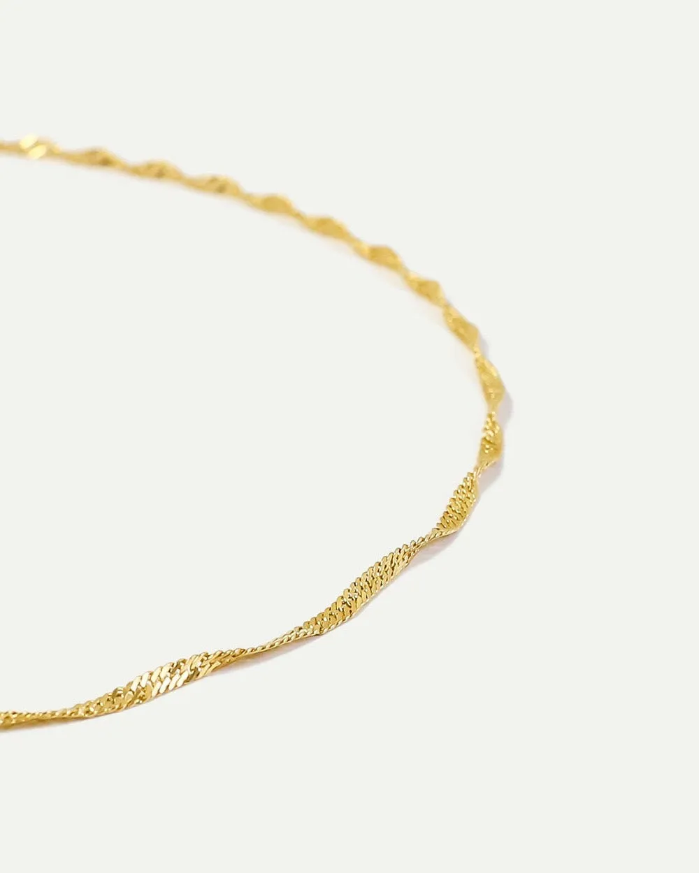 DEAR DARLING BERLIN SINGAPORE CHAIN NECKLACE GOLD