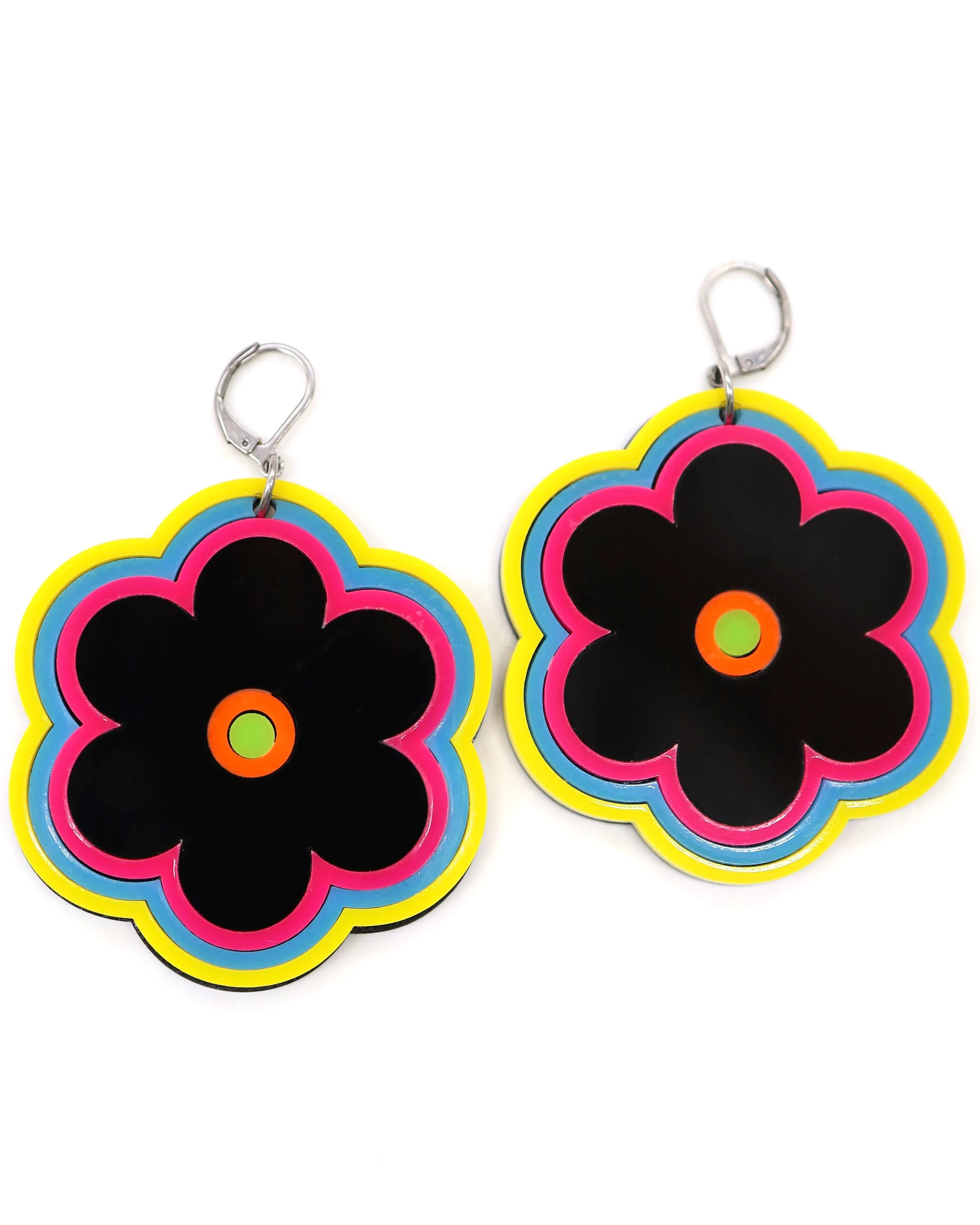 Electric Bloom Earrings