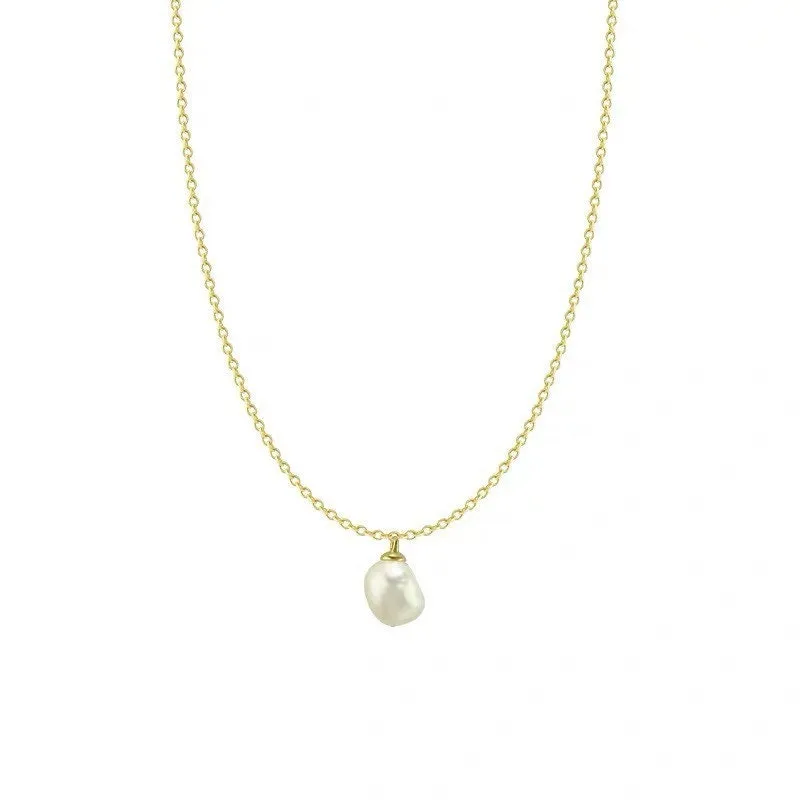 Elegant Baroque Pearl Necklace