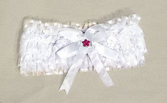 Frills Wedding Garter