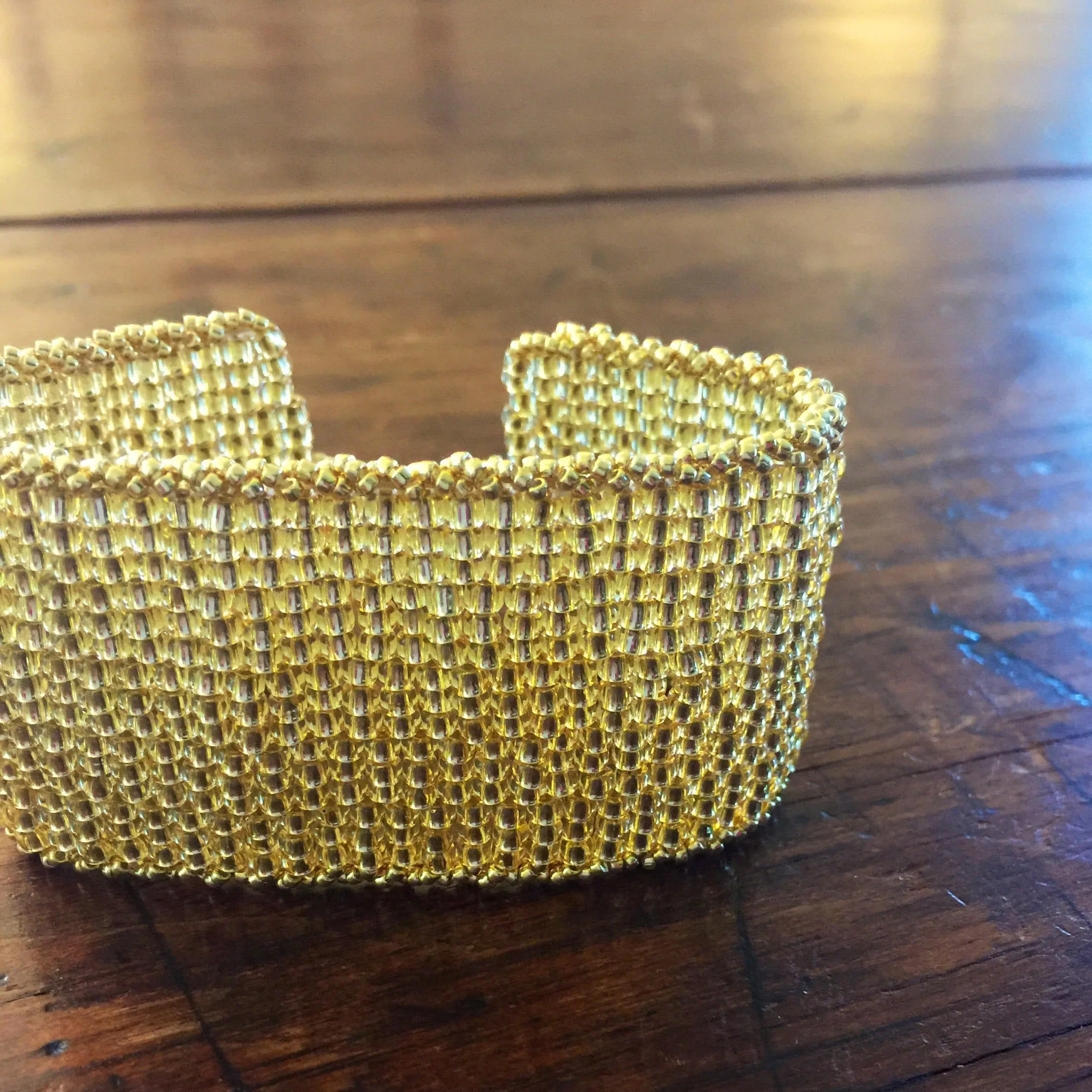 Gold Cuff Bracelet