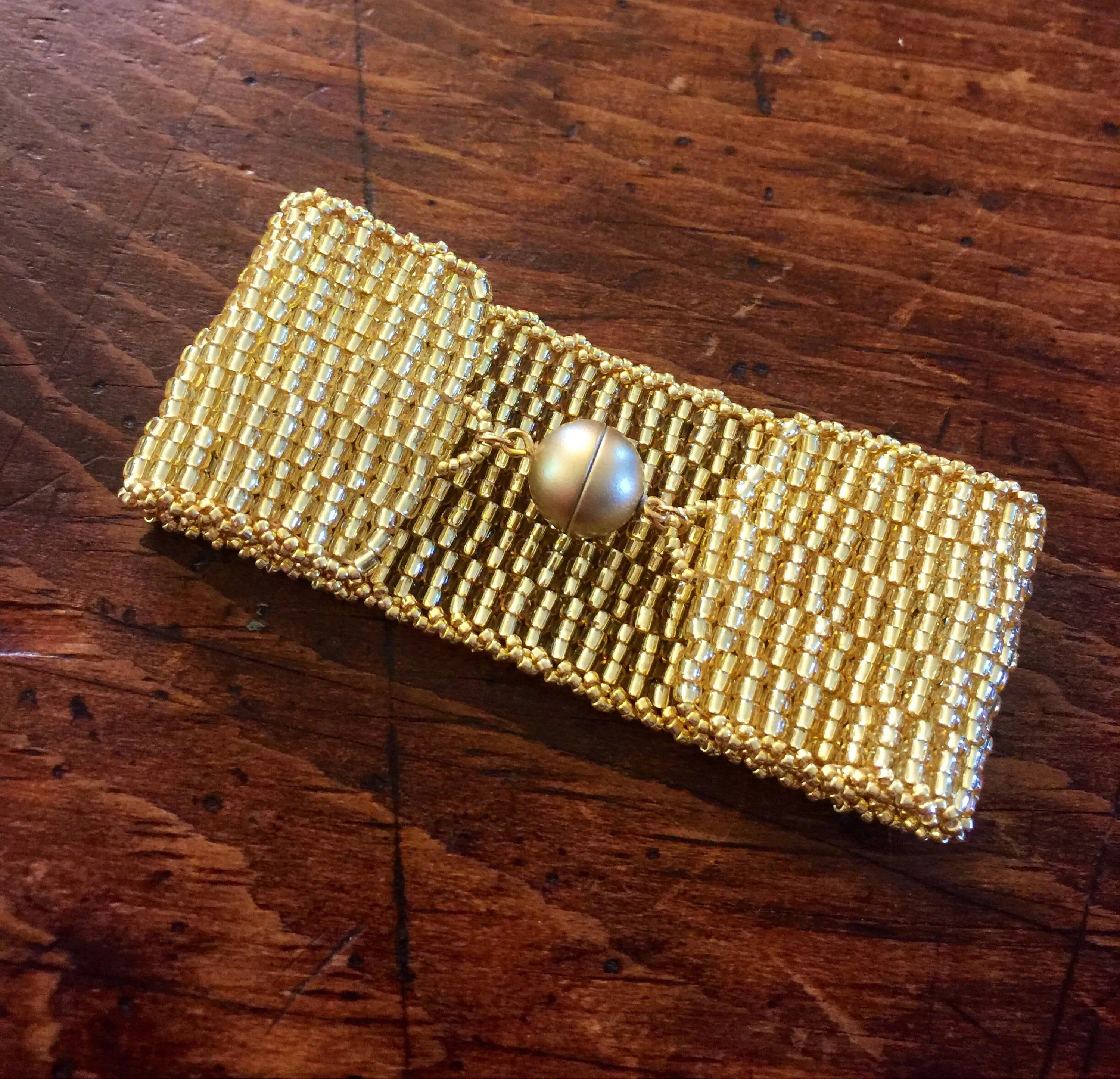 Gold Cuff Bracelet