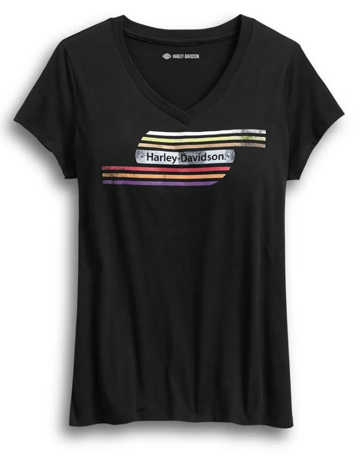 Harley-Davidson® Official Women's Retro Tank Stripe Tee - 99084-18VW