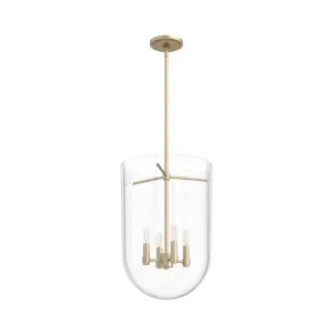 Hunter Sacha 4 Light Pendant in Alturas Gold