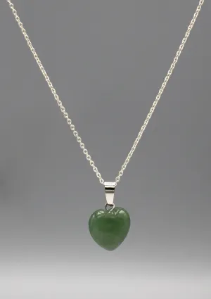 Jade Heart Shape Love Pendant