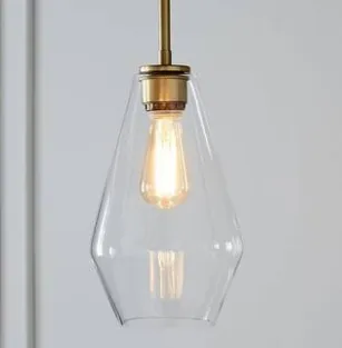 Konstanz Elegant Clear Glass Pendant Lamp