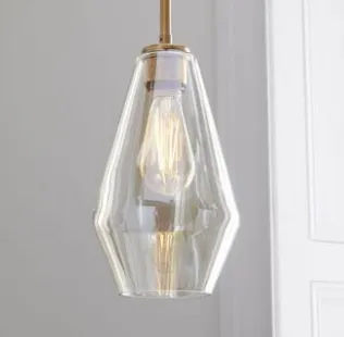 Konstanz Elegant Clear Glass Pendant Lamp