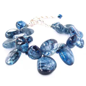 Mystery: Blue Gemstone Bracelet