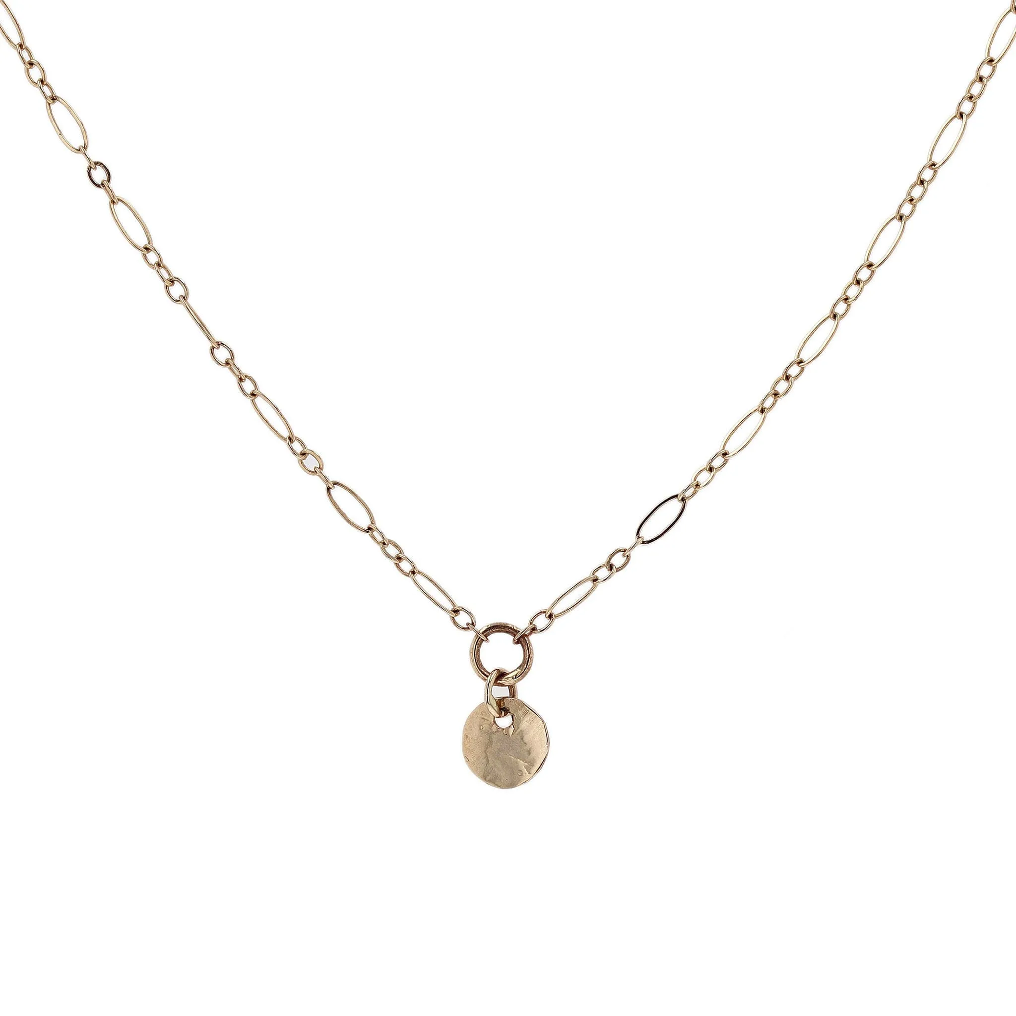 Petite Drift Disc Pendant Necklace