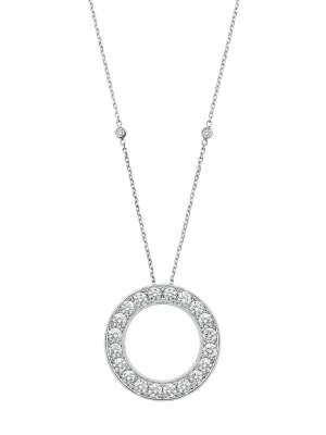 Roulette Mega Platinum Diamond Pendant